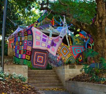 "I Knit Brisbane" - Winter in Australien