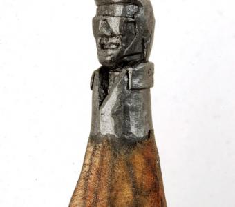 Miniatur-Skulpturen aus Bleistiften von Dalton Ghetti