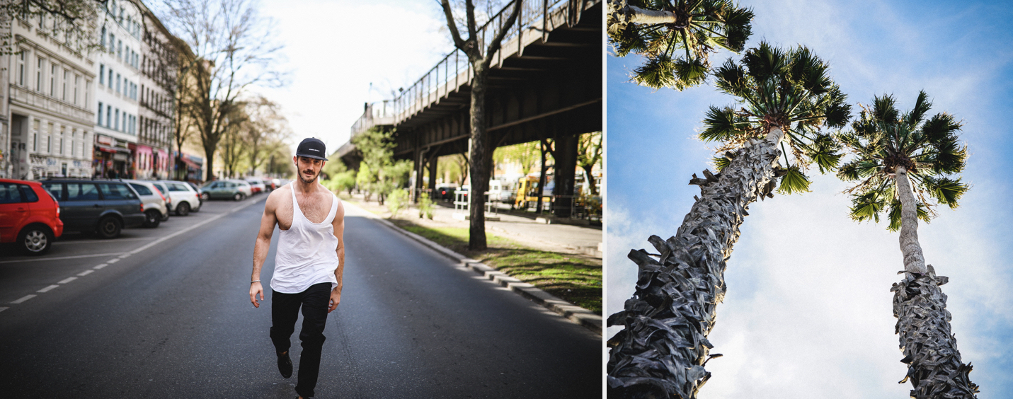 Breezy in Rarotonga. Tank Top:REVIEW. Hose: Christian Berg. Cap: Herschel.